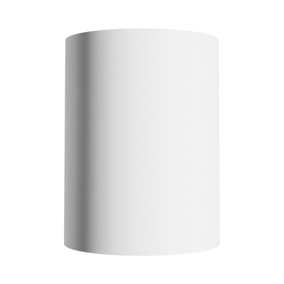SpectrumLED Orbito Overflade Downlight i hvid rund cylinderform med glat overflade og mål på Ø115x152 mm.
