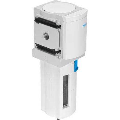 Festo Ultrafinfilter MS6-LFM-3/8-ARV med 0.01 m filtergrad og automatisk kondensataftapning.