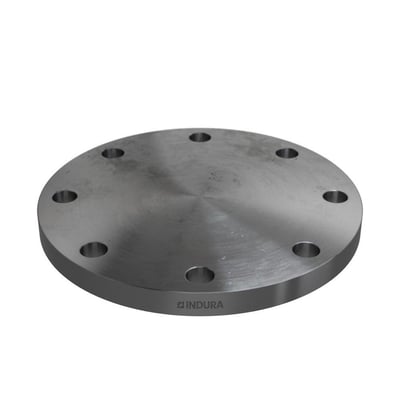 Blindflange 150-168,3mm PN10-16, fremstillet af S235JRG2 med 8 boltehuller, EN1092-1/05 godkendt.
