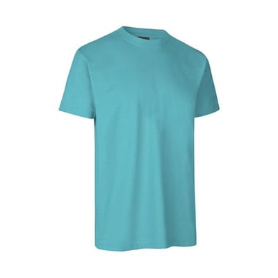 ID Identity T-shirt Pro i støvet aqua, størrelse 3XL, vist frem på hvid baggrund med korte ærmer og rund halsudskæring.