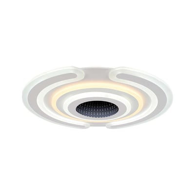 V-TAC 95W LED smart loftlampe, 52x5cm, med 3-i-1 dæmpbar funktion og fjernbetjening.