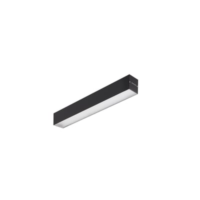 Philips Keyline linjearmatur i grå aluminium, 1200 mm langt, med 4000 lm og 4000 K. Armaturet er Interact Ready.