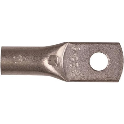 Elpress CU-rørkabelsko KRT 25mm² med M8 bolt hul, fortinnet kobber med inspektionshul og mærkning 25-8.