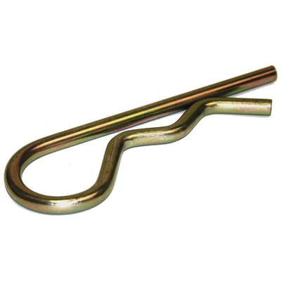 Enkel hårnålesplit ART 969-L FZB af el-galvaniseret stål med 6mm diameter og 117mm længde.