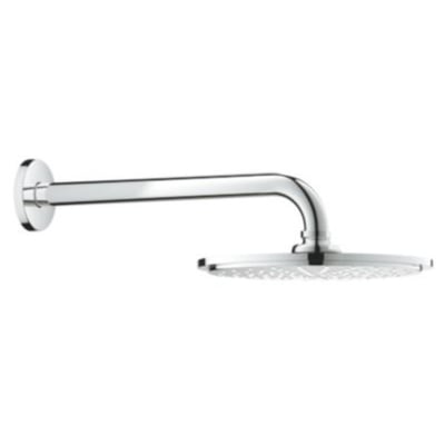 Grohe Cosmopolitan 210 hovedbruser sæt med 28,6 cm brusearm, Ø 210 mm, krom og blank finish.