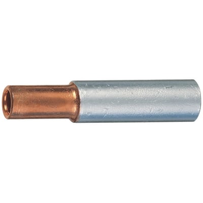 Klauke pressemuffe til AL/CU kabler, med kobber ende til tilslutning af aluminium- og kobberledere.