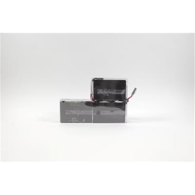 Eaton Easy Battery+ EB020SP batteripakke med to mørke batterier og synlige tilslutningsledninger, 24 V og 2 x 12 V / 9 Ah.