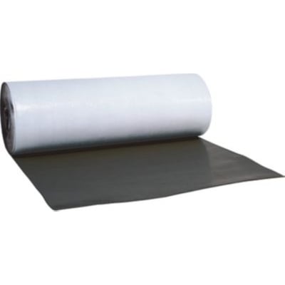 Perform Fast Flash taginddækning i sort, 370 mm bred og 5 meter lang, vist som en udrullet rulle på hvid baggrund.