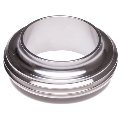 Svejsenippel i rustfrit stål 316L med en udvendig diameter på Ø25 mm og en godstykkelse på 1,2 mm.