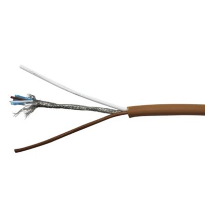 Detalje af MTO Electric CTS kombikabel, der viser tværsnit af 2,5 mm2 og 0,34 mm2 ledere samt skærmen.