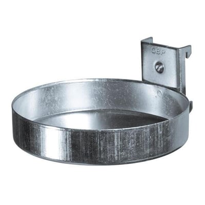 Galvaniseret GBP oliekanholdere til spraydåser og småting, med krog til perforerede paneler.