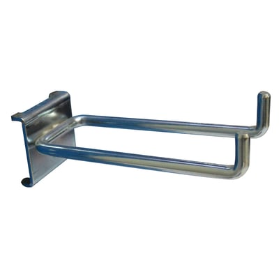 Maskinfabrikken Universals dobbelte værktøjskrog, 100mm lang, 90 graders vinkel og Ø6mm krogdiameter.