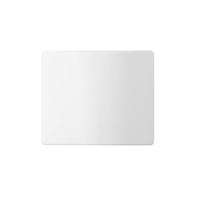 Heatmex WiFi varmepanel på 750 W, hvidt og slankt design med afrundede hjørner.