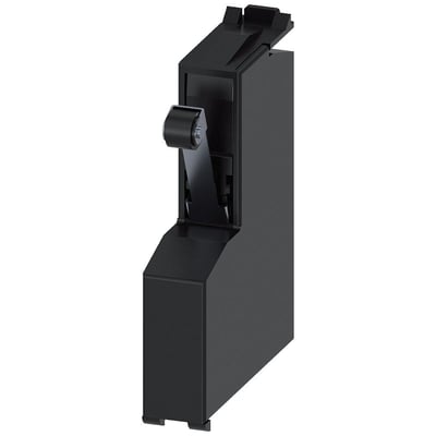Siemens Signalafbryder 3VA9 Plug-in til MCCB, sort plast med synlig mekanisme til positionssignalering.