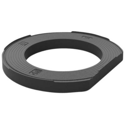 VOTEC topring med fals, 315x30mm, fremstillet af genbrugsplast og godkendt til belastningsklasse D400.