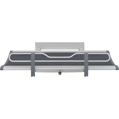 Pressalit SCT 3000 fastmonteret bruseleje i antracit, med mål på 1910 x 1032 mm, vist forfra.