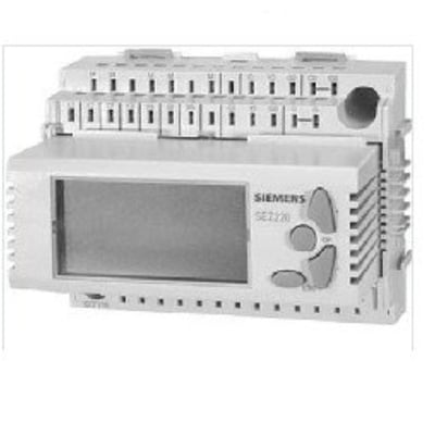 Siemens SEZ220 signalomformer med display og kontrolknapper til montering i styreskab.