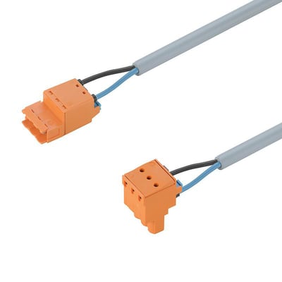 Weidmüller kabel til overførsel af elektrisk energi, type 2775910033, med orange stik og synlige ledere.