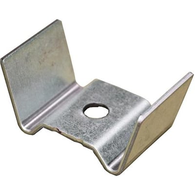 Schneider Electric ophæng W20 70mm FZS i galvaniseret metal med centerhul til montering af armaturskinne.