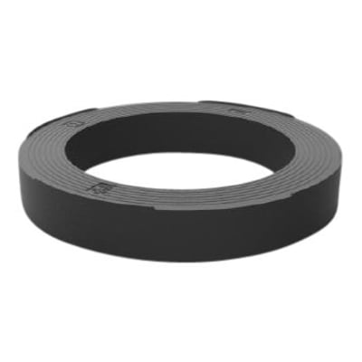 VOTEC topring med fals, 425mm diameter og 30mm højde, fremstillet af genbrugsplast med D400 godkendelse.