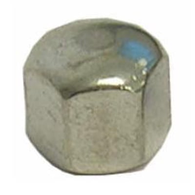 M18 A2 topmøtrik DIN 917 i rustfrit stål, fremstillet til at sikre en robust og holdbar fastgørelsesløsning.