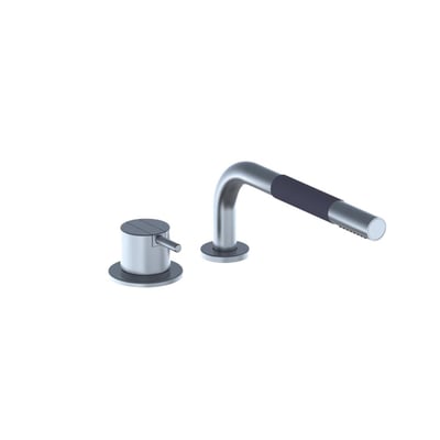 Vola 1-grebsblander, model 27 Spx, med et matsort håndtag og krom detaljer på en hvid baggrund.