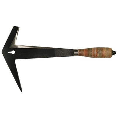 Skiferøkse med læderhåndtag og et 640g, 350mm langt design, perfekt til præcisionsarbejde.