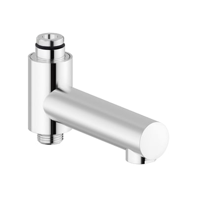 Damixa svingtud til termostat i forkromet finish med 1/2" tilslutning og et 117mm fremspring.