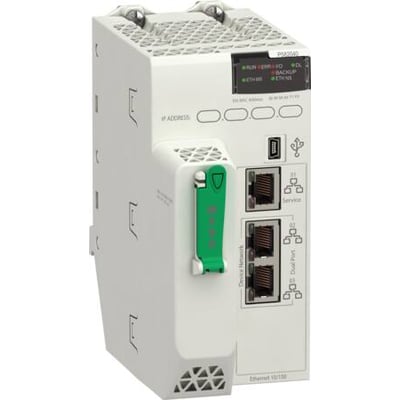 Schneider Electric Processormodul M580 (PM2040) Level 2 remote med 8MB programhukommelse og DIO/ERIO understøttelse.