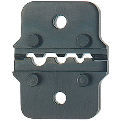 Klauke presseindsats R 50, sort metal, med en præcisionsform til kabler på 4-10 mm².