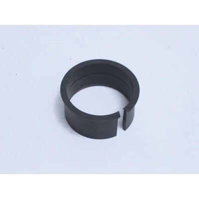 Jet støttebøsning i sort plast til 75mm SML rør og tyndvæg med en højde på 54mm.