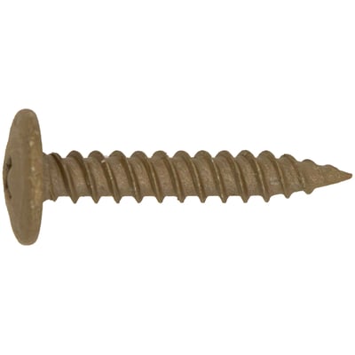 EJOT montageskrue C4 på 4,2 x 32 mm set fra siden med bredt hoved, groft gevind og spids ende.