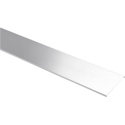 Schneider Electric låg til kabelbakke, 2 meter langt og 100mm bredt, med Zinc+ overflade på hvid baggrund.