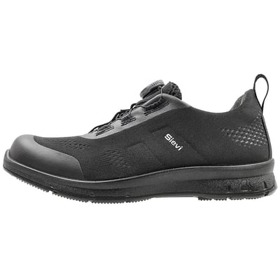 Sort Sievi Fly Fresh Roller 12191 arbejdssko i str. 46 set fra siden med BOA-lukkesystem.