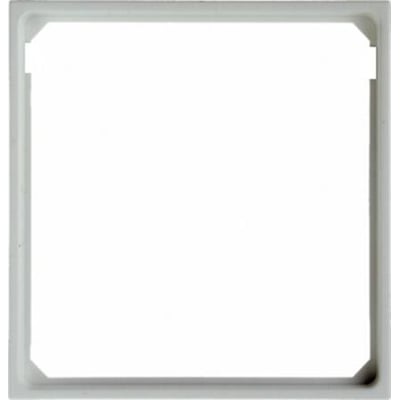 Berker afstandsramme 50x50mm i hvid, passer til S.1/B.3/B.7 serierne og Actassi indsats.