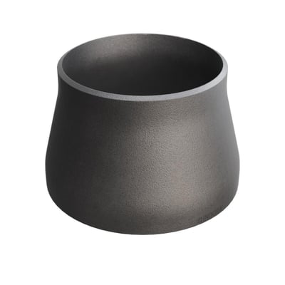 Konisk reduktion i P235GH stål med dimensionerne 273,0/6,3 x 219,1/6,3 mm, vist på hvid baggrund.