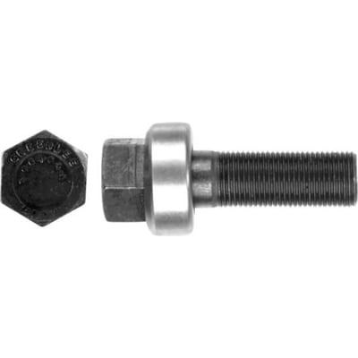 Klauke trækbolt til manuel betjening, Ø 19,0 x 55 mm, vist med en løs møtrik med "GREENLEE" indgraveret.