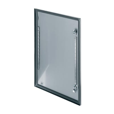 Schneider Electric låge i rustfri stål 316L, 1200 x 800 mm, passer til PanelSet S3X og har to drejelåse.