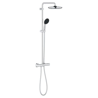 Grohe Vitalio Start System 250 brusesystem i krom, med 250mm hovedbruser, 110mm håndbruser og 1,75m slange.