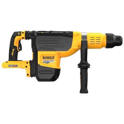 DeWalt DCH775N-XJ XR FV SDS-MAX borehammer i gul og sort plast med kulfri motor, 54V og 19,4J slagenergi.