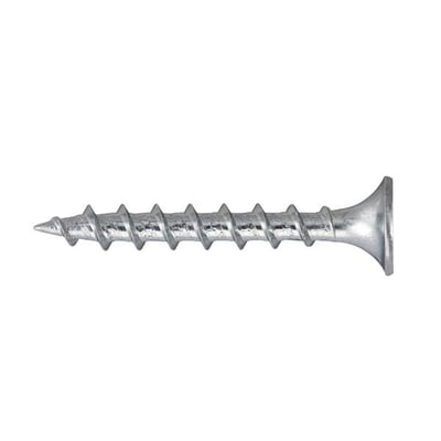 FIXX gipsskrue til træ, 3,9 x 30 mm med sølvfarvet overflade og trompethoved, set fra siden.