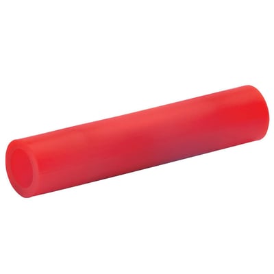 Klauke isoleret pressemuffe i rød PA-plast, designet til 0,5-1 mm² ledere og med en muffeform.