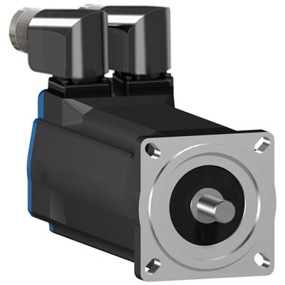 Schneider Electric PacDrive SH3 070 servomotor med 70mm flange, 2,2Nm, IP65, med bremse og akse uden not.