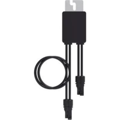 Huawei SUN2000 P2-450W Power Optimizer med sort kabelføring og to hanstik, velegnet til solpaneler op til 450WP.