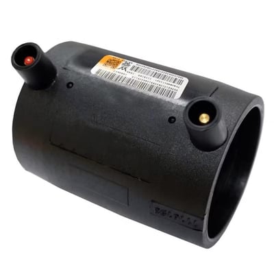 AVK Fusamatic elsvejsemuffe til 355 mm PE rør, PN16, med AUTO-PIN teknologi for automatisk aflæsning af svejsetider.