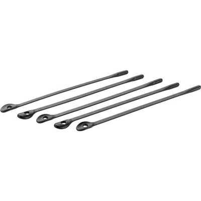 Katimex Flexi-sonde sæt M2,5 til Katiblitz Mini, fem sorte sonder med ovalt øje i enden.