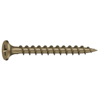 EJOT gipsskrue til træ, 3,9 x 32 mm, vist fra siden med forsænket krydskærvshoved og groft gevind.