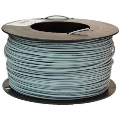 Texiline HF90 ledning på rulle, 1 mm², grå. Halogenfri og flammehæmmet kabel til skibe og offshore.