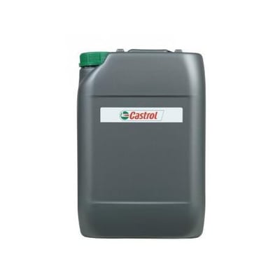 Castrol Honilo 980 skæreolie i en 20 liters mørkegrå plastikkande med grønt låg og Castrol logo.