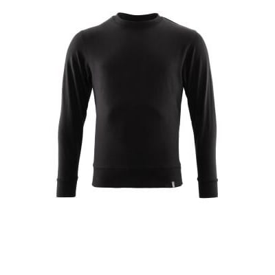 Mascot Sustainable sweatshirt i dyb sort, størrelse XL, lavet af 100% økologisk bomuld med rund hals og ribstrik.